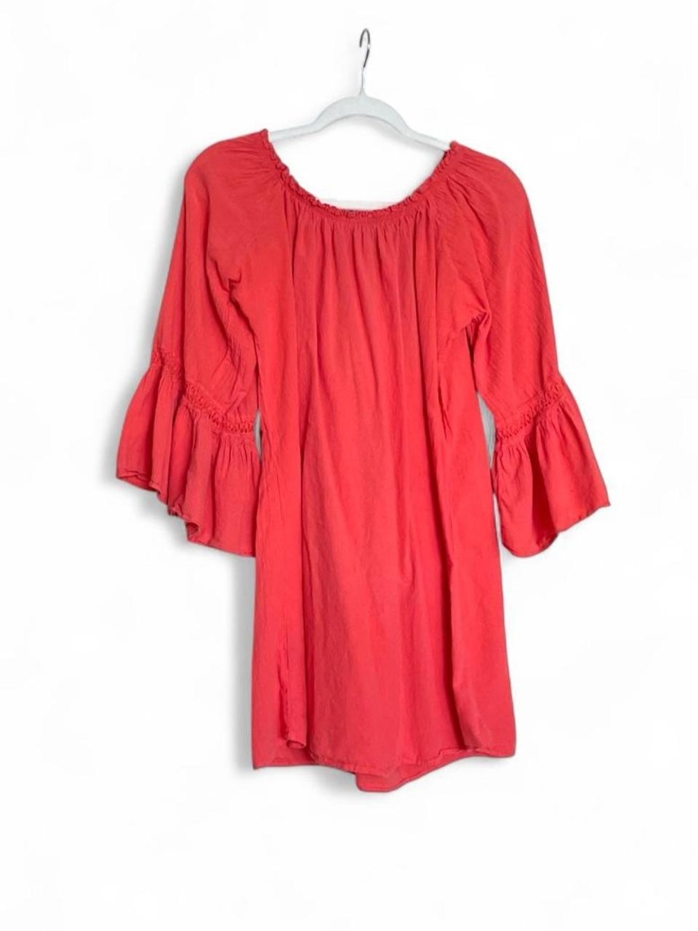 Giocam Off-Shoulder Bell Sleeve Dress